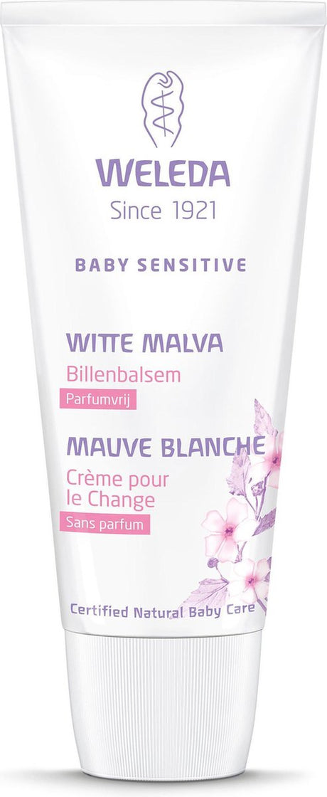 Weleda baby sensitive witte malva gevoelige huid - 50 ml - billenbalsem