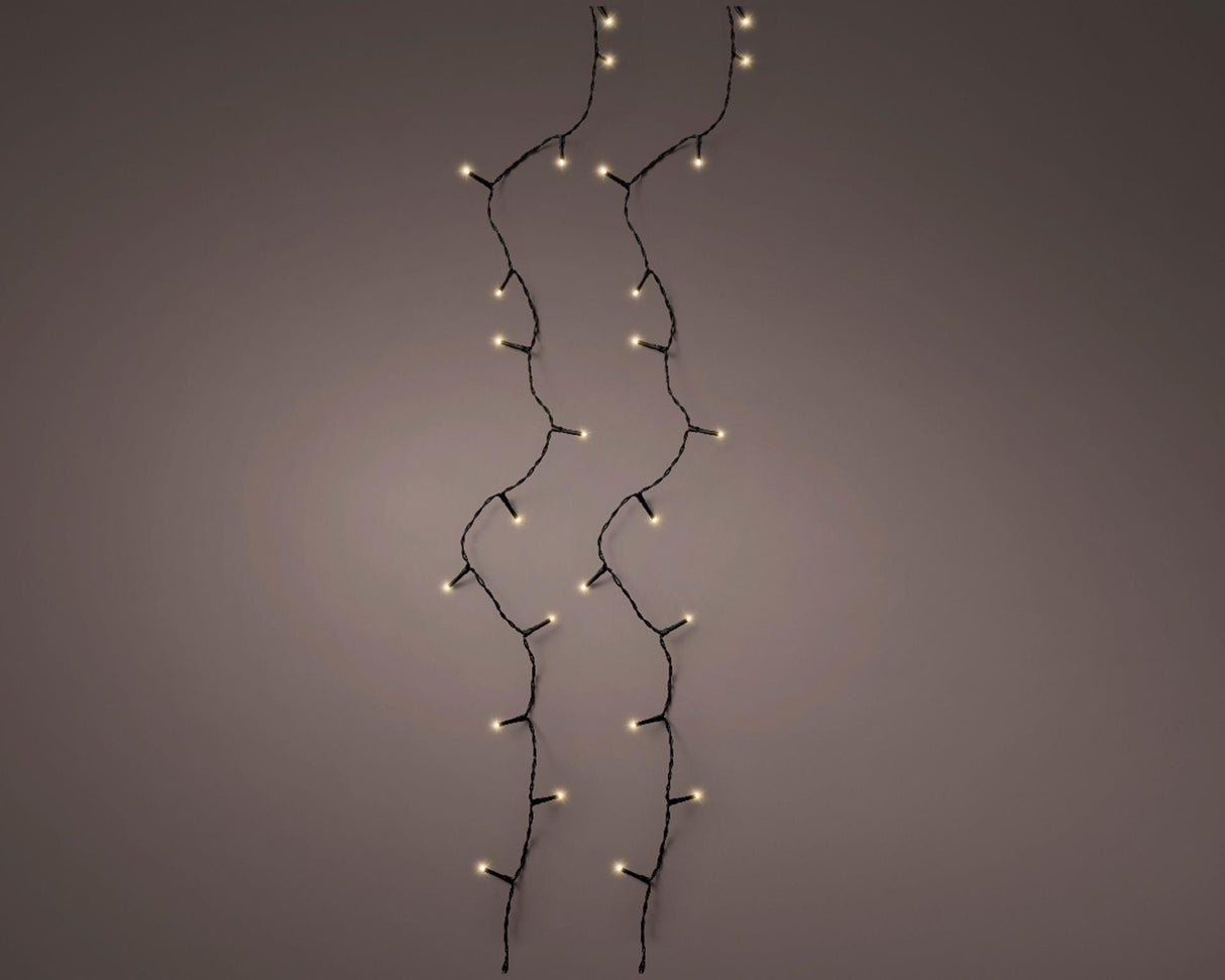 Lumineo Basic Weihnachtsbeleuchtung 80led Champagner
