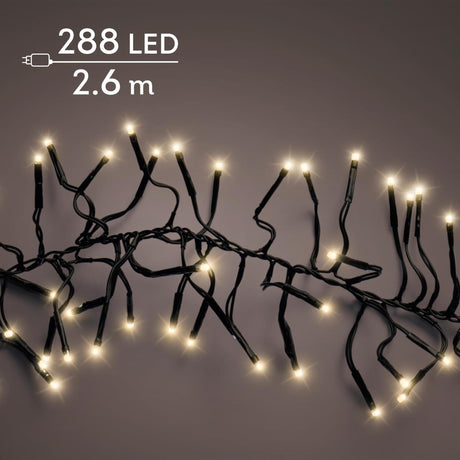 Kaemingk LED-Clusterleuchten für den Außenbereich, 260 cm