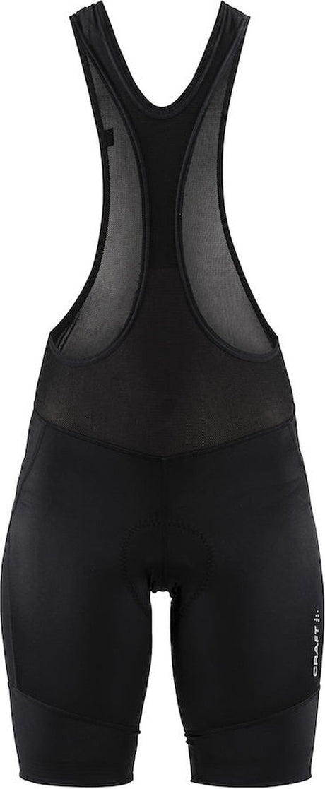 Craft Core Essenz Trägerhose mit Damen-Radhose – Schwarz – Silber