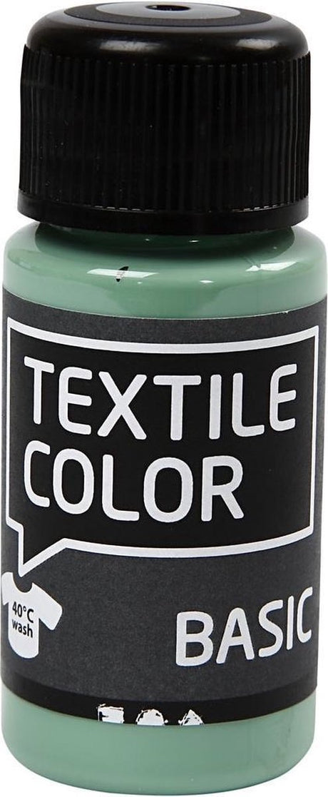 Kreativfirma Textilfarbe Semi -Covering Textil Paint - Zeegroen, 50 ml
