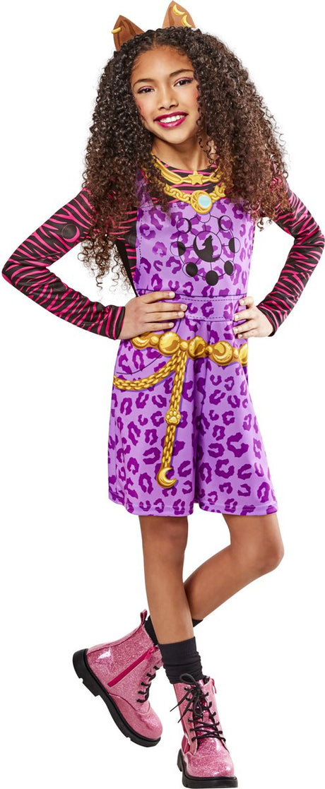 Rubine – Monster High Clawdeen Kinder (Größe 134–140)
