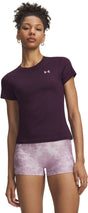 Under armour tech mesh ss-ppl dames sportshirt - paars echo - mauve roze s