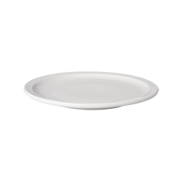 Mammutteller weiß flach Budgetline 24 cm schmaler Rand (3 Stück)