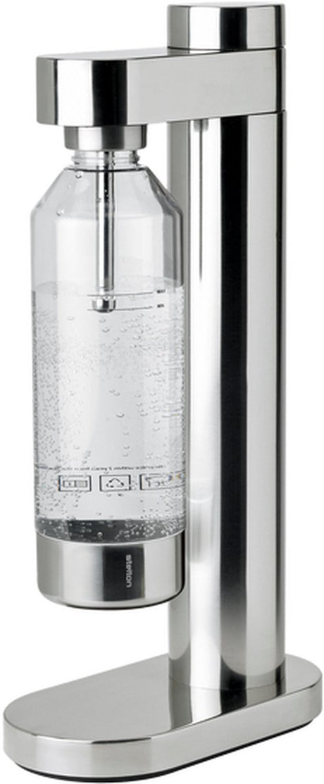 Stelton brus - sodawatermaker - bruiswater - carbonator - steel