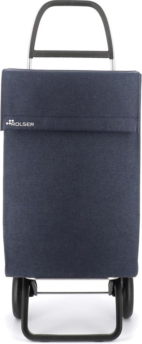 Rolser boodschappentrolley jean tweed - 2 wheel - marino