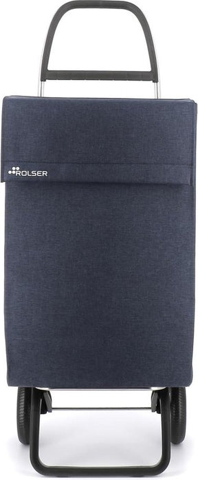 Rolser boodschappentrolley jean tweed - 2 wheel - marino