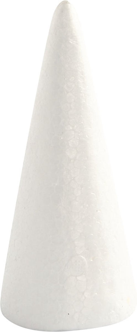 Creativ Company CC Styroporkegel H: 14,5 cm, 5 Stück