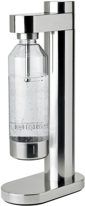 Stelton brus - sodawatermaker - bruiswater - carbonator - steel