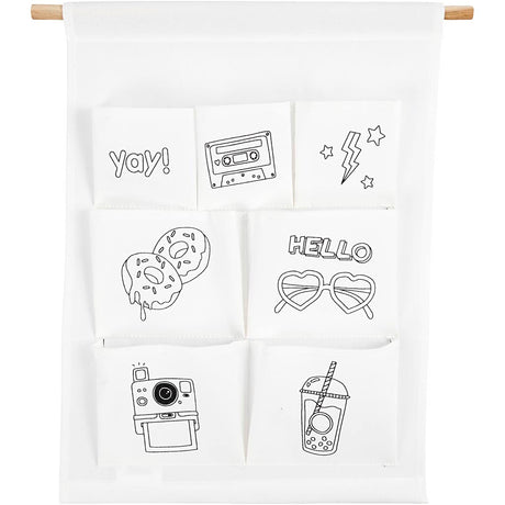 Kreativunternehmen https: www.cchobby.nl hanging-organizer-h-46-cm-w-34-cm-145-gr-white-1-piece