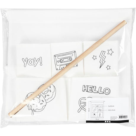 Kreativunternehmen https: www.cchobby.nl hanging-organizer-h-46-cm-w-34-cm-145-gr-white-1-piece