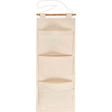 Creativ Company Hängeorganizer, H: 75 cm, B: 30 cm, 145 g, Hellnatur, 1 Stück