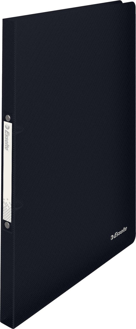 Esselte Vivida Ringbinder A4 – 2 Ringe – Rückenbreite 25 mm – Schwarz