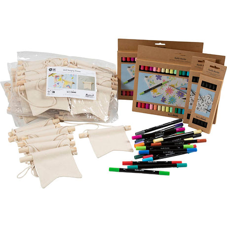 Kreativunternehmen https: www.cchobby.nl group set-paint-your-own-bandoek-size-10-5x12-cm-line-thickness-2-3-3-6-mm-various-colors-60-piece-1-box