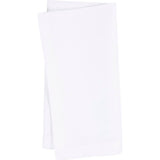 Creativ Company Textilservietten, Größe 42x42 cm, 145 gr, weiß, 4 Stück 1 Box