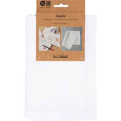Https: www.cchobby.nl textile-napkins-size-42x42-cm-145-gr-white-4-piece-1-box