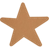 Creativ Company Stern, D 17 cm, 350 gr, natur, 4 Stück 1 Box