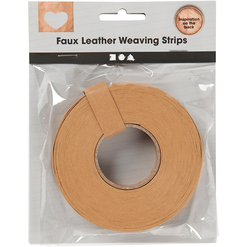 Creativ Company Braid Strip Strip Hell Brown, 9,5 m