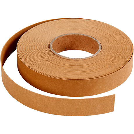 Creativ Company Flechtstreifen, B: 15 mm, Stärke 0,55 mm, hellbraun, 9,5 m