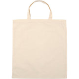 Creativ Company Tragetasche, Größe 38x42 cm, 145 gr, hell natur, 5 Stück 1 Karton