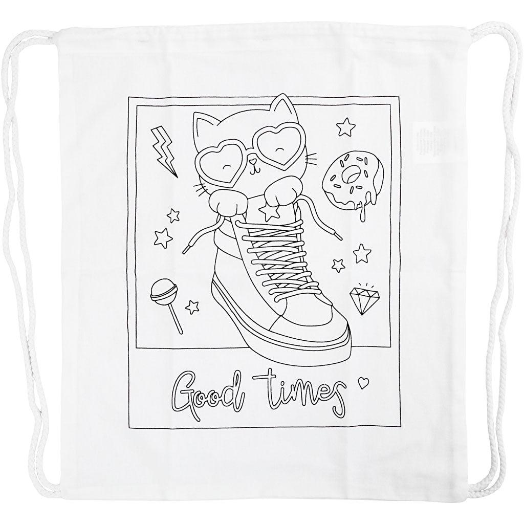 Kreativunternehmen https: www.cchobby.nl Rucksackgröße-37x41-cm-130-gr-weiß-1-teilig