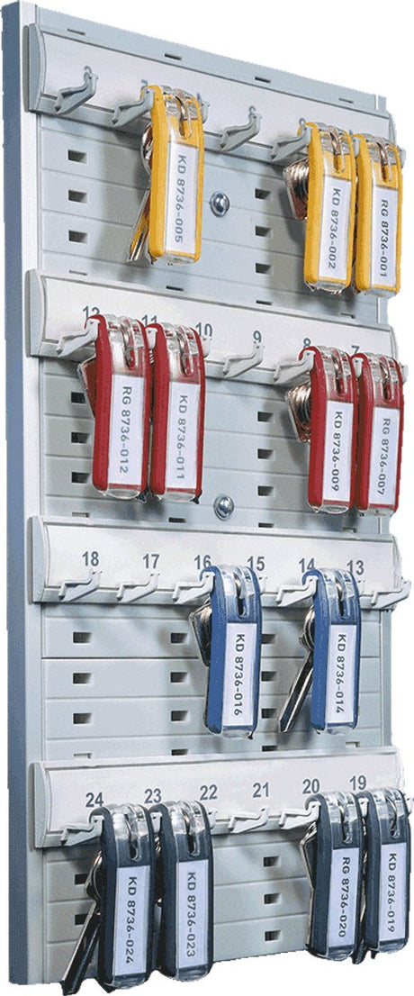 Robustes Sans-Marque-Keyboard ohne Marke 24, grau, Kunststoff, 275 x 400 x 365 mm, 0,6 kg Kunststoff