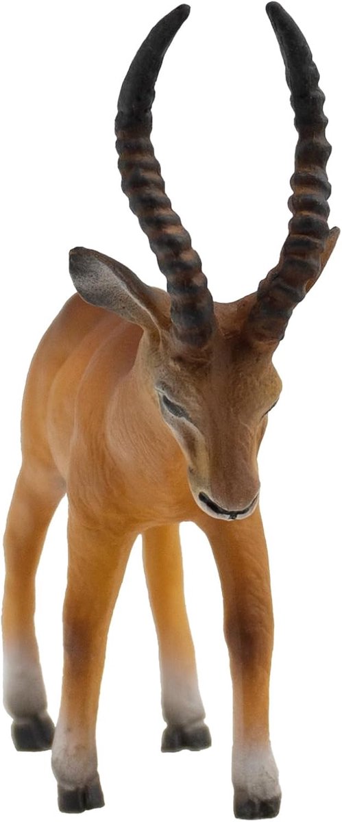 Bullyland 63693 – Impala-Antilopen-Spielfigur – ca. 8,5 cm – lebensechte und detaillierte Gestaltung – ideal als lehrreiche Spielfigur, Dekoration oder kleines Geschenk für Kinder ab 3 Jahren