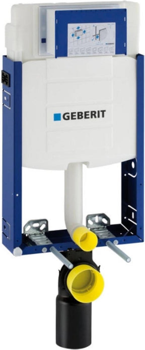 Geberit Kombifix-Element – für Wand-WC – 108 cm Sigma-Unterputz-Spülkasten – 12 cm up320 – blau
