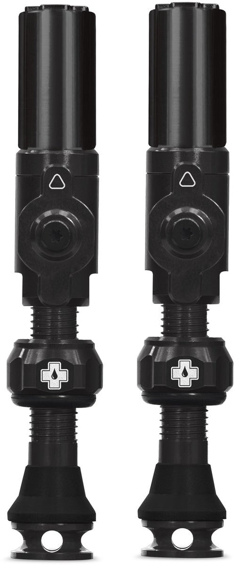 Muc-off Tubeless-Ventil Big Bore Hybrid Medium Schwarz Auto-Schräder-Ventil 35 mm