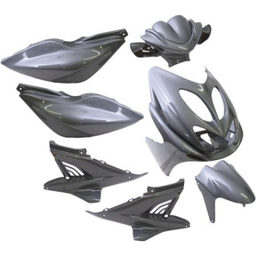 Kantenplatten-Set 9-teilig für Yamaha Aerox bis Baujahr 2014 – Anthrazit