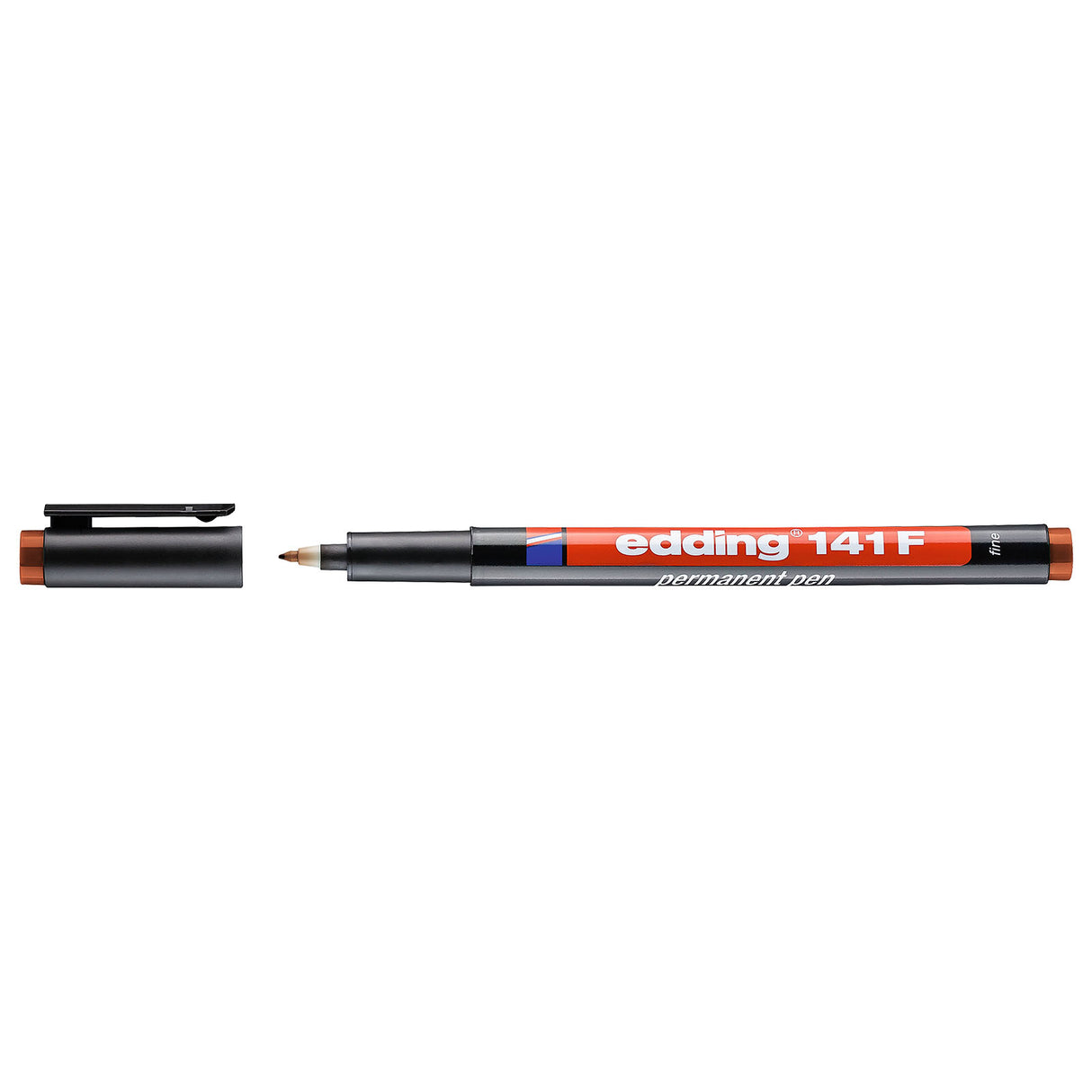 Edding 141f • Permanentstift 0,6 mm braun