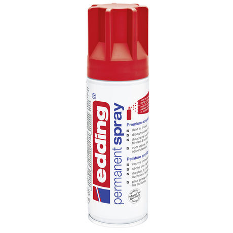 Edding 5200 • Permanentspray Premium-Acrylfarbe Verkehrsrot matt
