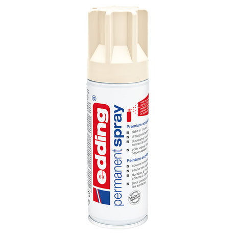 Edding 5200 • Permanentspray Premium-Acrylfarbe Hellelfenbein matt