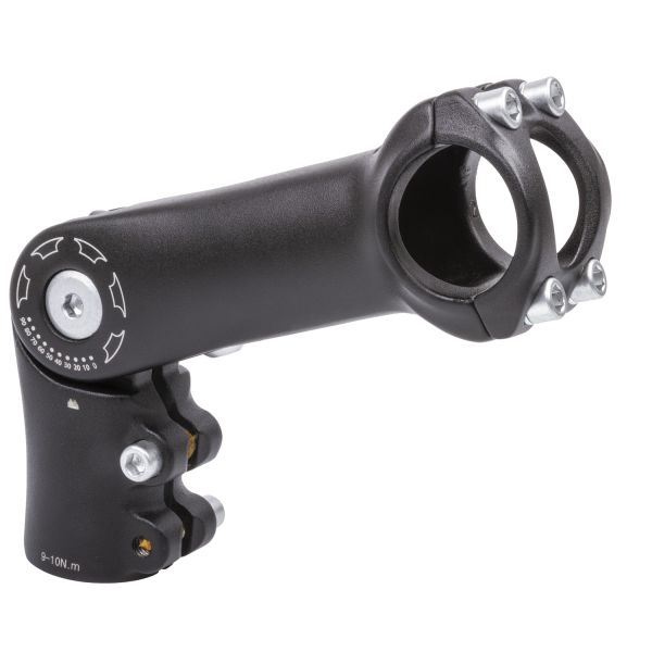 M-Wellenstiel Verstellbarer ST-C2.1 90 mm voraus 1 1 8 Ø31,8 mm schwarz