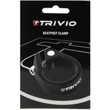 Trivio - Sattelstützenklemme Aluminium schwarz 31,8mm