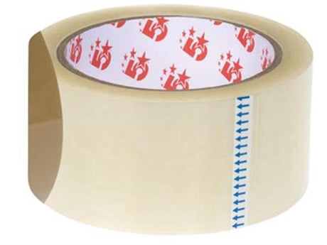 Pergamy Star Verpackungsband ft 50 mm x 66 m, transparent