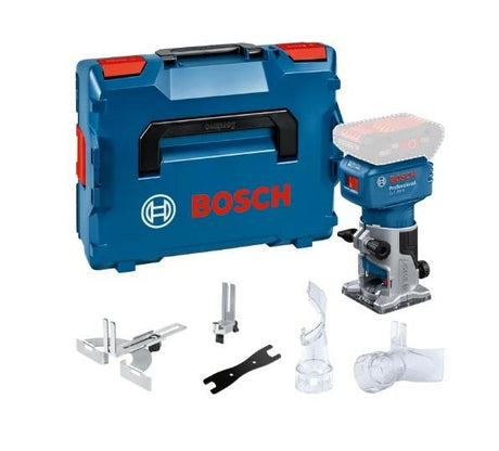 Bosch Blue GLF 18V-8 Profi Akku-Kantenfräser | 18v | ohne Akku und Ladegerät | in L-Boxx 136 - 06016c6001