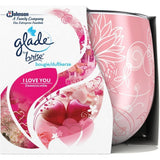 Duftkerze „Brise Glade“ von „I Love You“ im dekorativen Glas, 120 g.