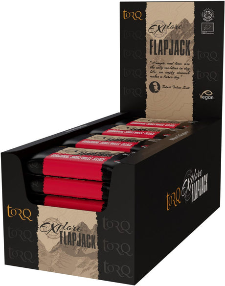 Torq explore biologische bakewell-flapjack (doos 20)