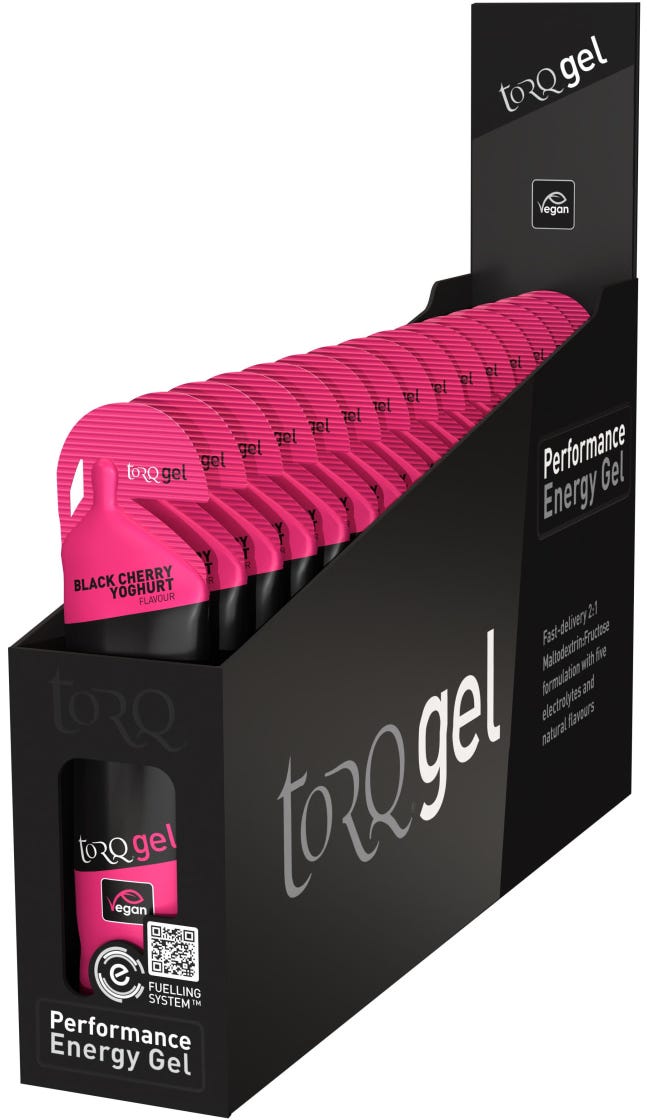 Torq gel black cherry yogurt (box 15)