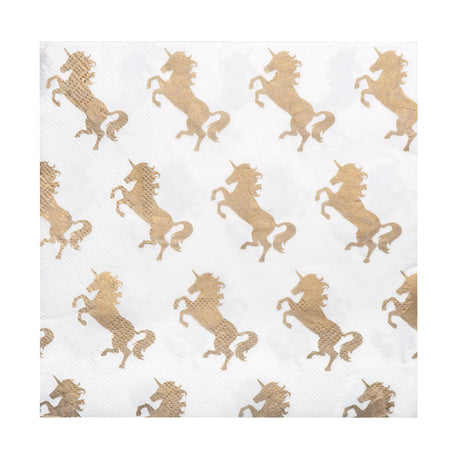 Boland Papierservietten Einhorn 33x33cm