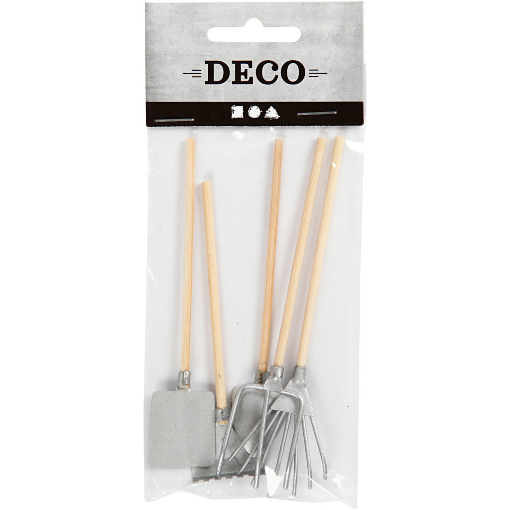 Creativ Company Gartengeräte, L: 11 cm, 5 Stück 1 Karton