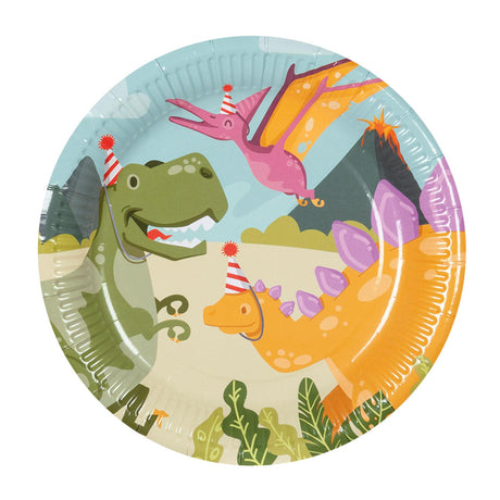 Boland Pappteller Dino Party ø23cm