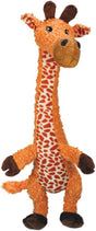 Kong Shakers Luvs Giraffe – Hundespielzeug – Orange, groß