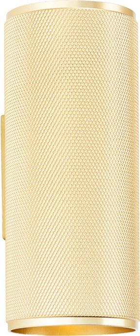 Brilliant Marty – Wandleuchte – Up- und Downlight – GU10 2x5 W 3000 K – goldfarben