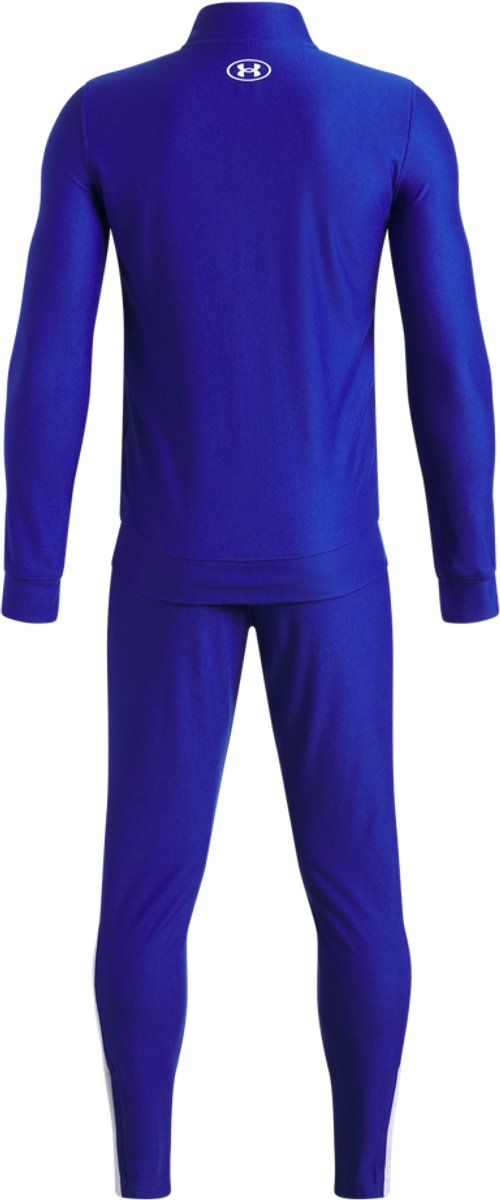 Under armour ua b challenger tracksuit-blu jongens sportkledingset - royal - wit xl