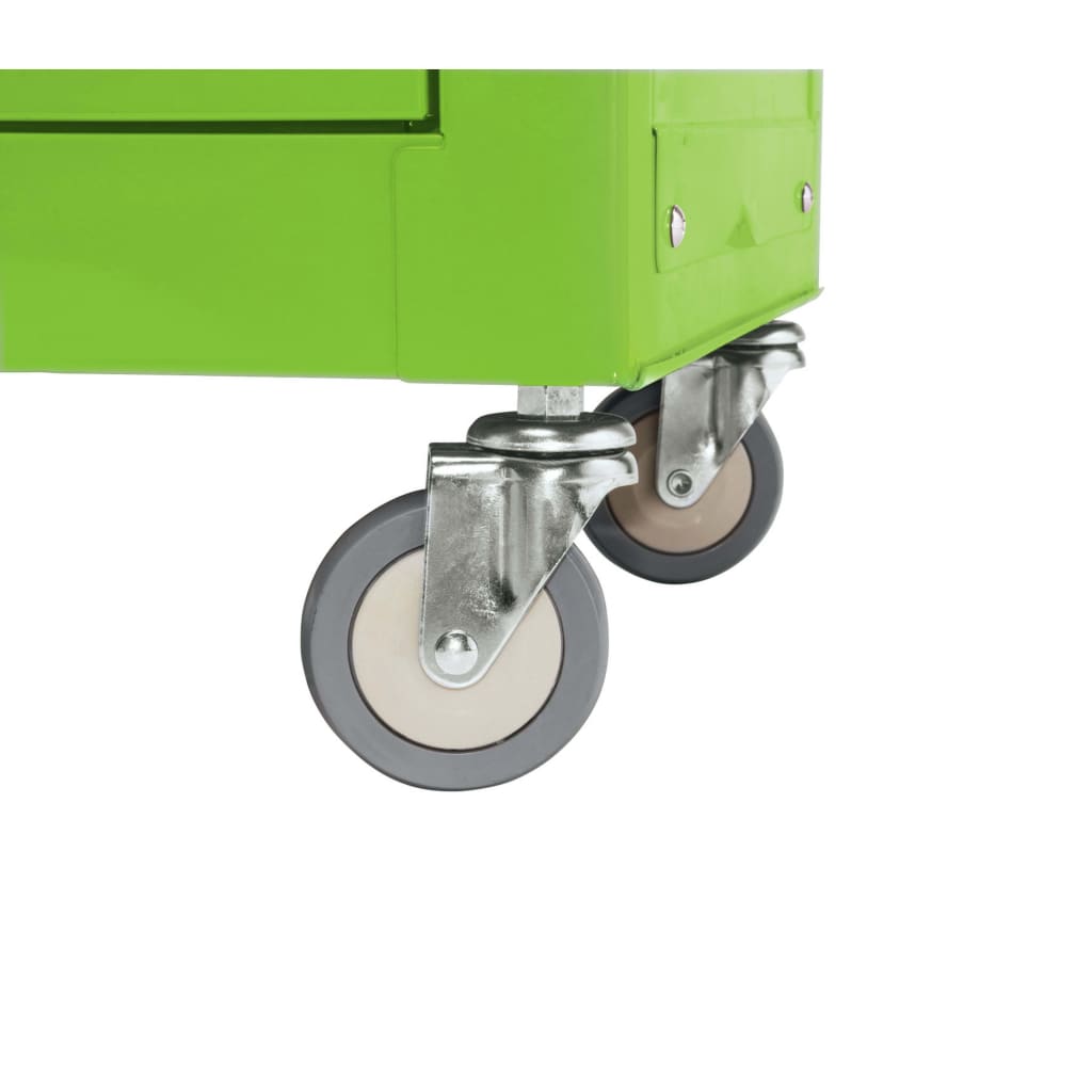 Draper -Werkzeuge Draper Tools Roller mit Toolbox 61.6x33x99.8 cm Grün