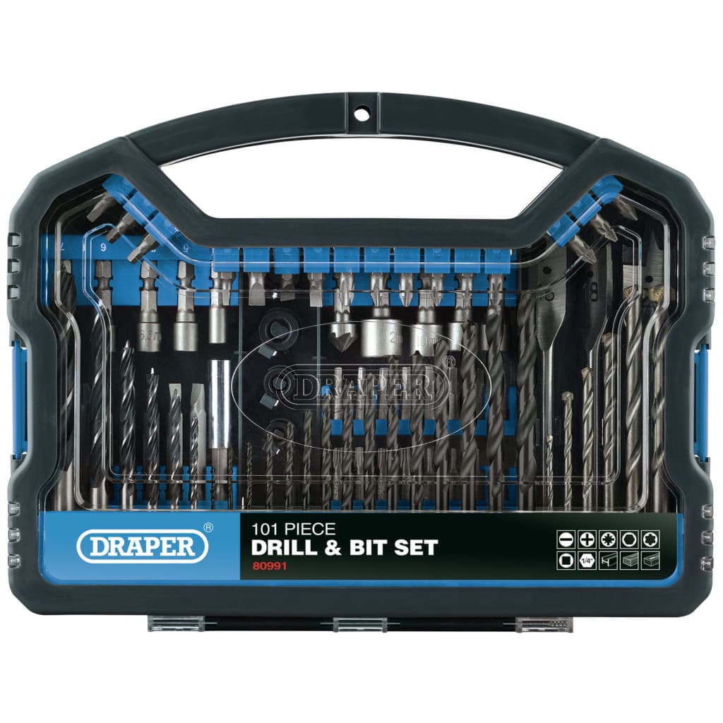 Draper Tools Draper Tools 101-teiliges Bohrer-Zubehörset