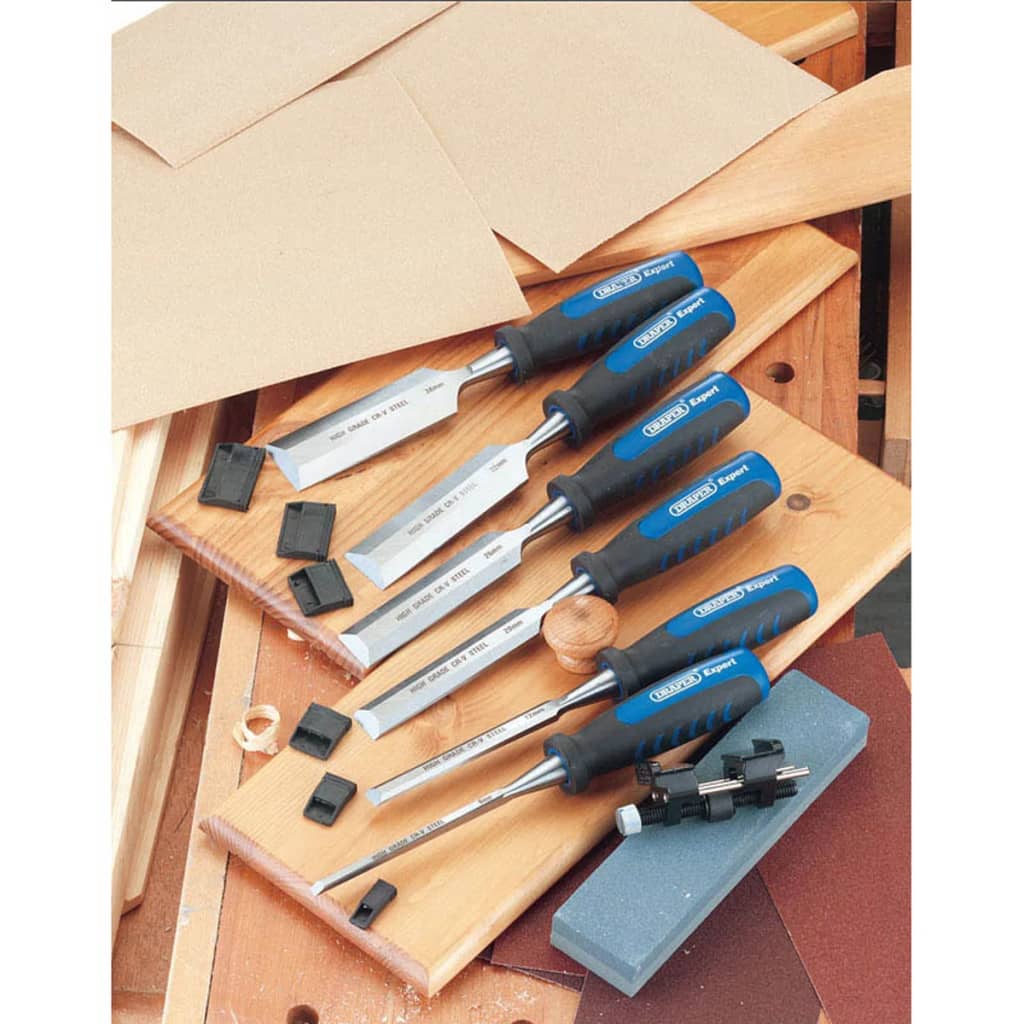 Draper-Werkzeuge Holzmeißel Set 8-teilig 88605
