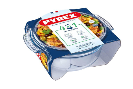 Pyrex Deckschüssel 3,75l rund klassisch